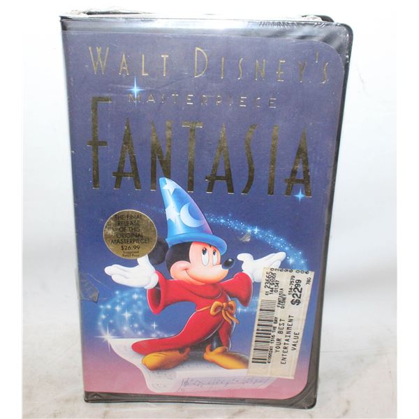 SEALED UNOPENED FANTASIA WALT DISNEY MASTERPIECE