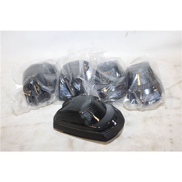 NEW SMOKE LENS ROOF LIGHTS AMBER LED CAB