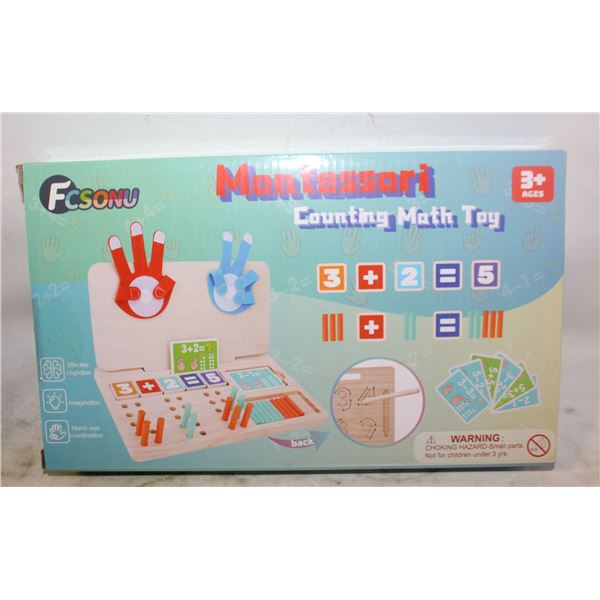 NEW KIDS EDUCATIONAL MONTESSORI MATH LEARNING TOY