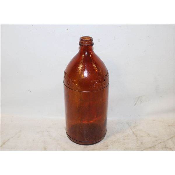 AMBER GLASS PERFEX BLEACH 32 OZ BOTTLE