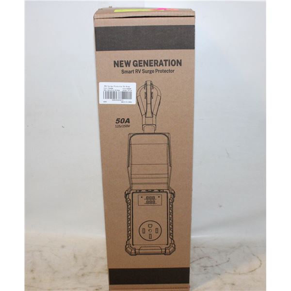 NEW SMART RV SURGE PROTECTOR 50 AMP LED DISPLAY
