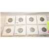 Image 1 : LOT OF 8 1967 CENTENNIAL NICKELS