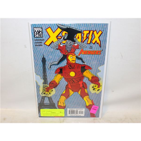 X-STATIX 24 VS AVENGERS MILLIGAN MIKE ALL RED