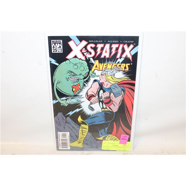 X-STATIX #25 SEPTEMBER 2004 VS AVENGERS