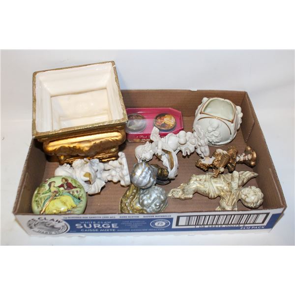 FLAT OF ANGEL THEME CERAMIC DÉCOR