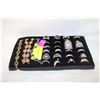 Image 1 : TRAY W/22 RINGS AND 4 BRACELETS  SET