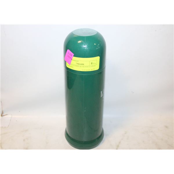 VINTAGE LAMBS RUM INSULATED THERMOS