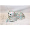 Image 1 : VINTAGE CERAMIC PATCHWORK KITTEN 10X5