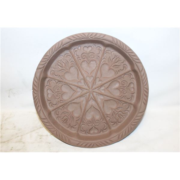 VINTAGE HARTSTONE STONEWARE SHORTBREAD MOLD
