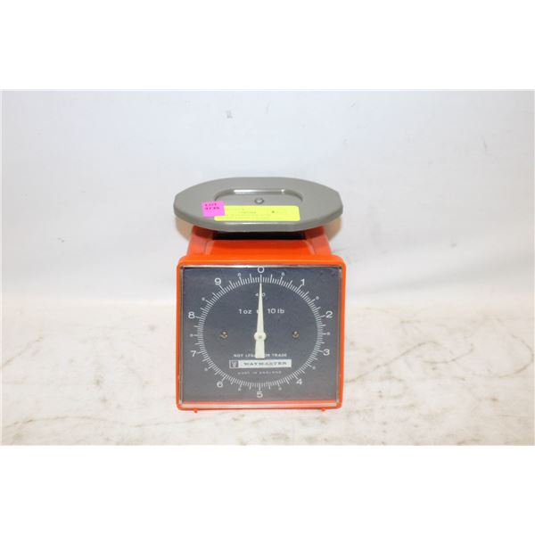 VINTAGE WAYMASTER 10 LB GRADUATE KITCHEN SCALE
