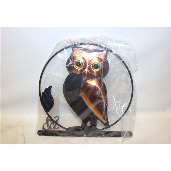 VINTAGE COPPER CRAFT "OWL KEY HOLDER" NEW IN BOX