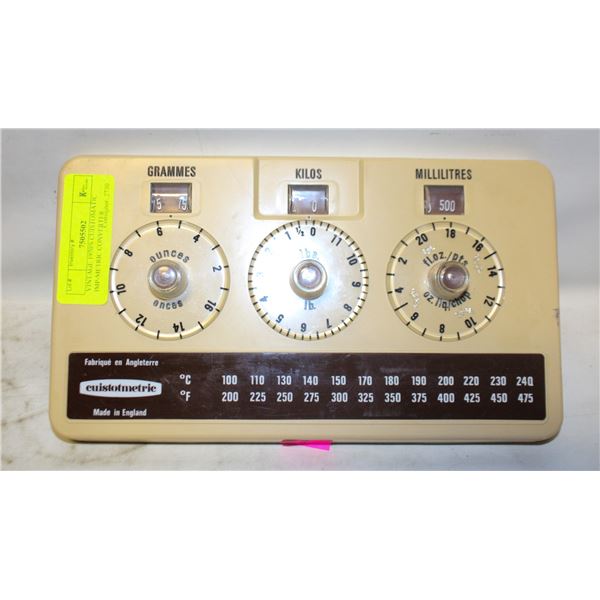 VINTAGE 1970'S CUISTOMATIC IMP-METRIC CONVERTER