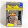 Image 1 : 3PK BENCH MENS T-SHIRTS LARGE