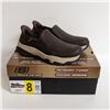 Image 1 : SKECHERS MEMORY FOAM CHOCOLATE SHOES SIZE 8