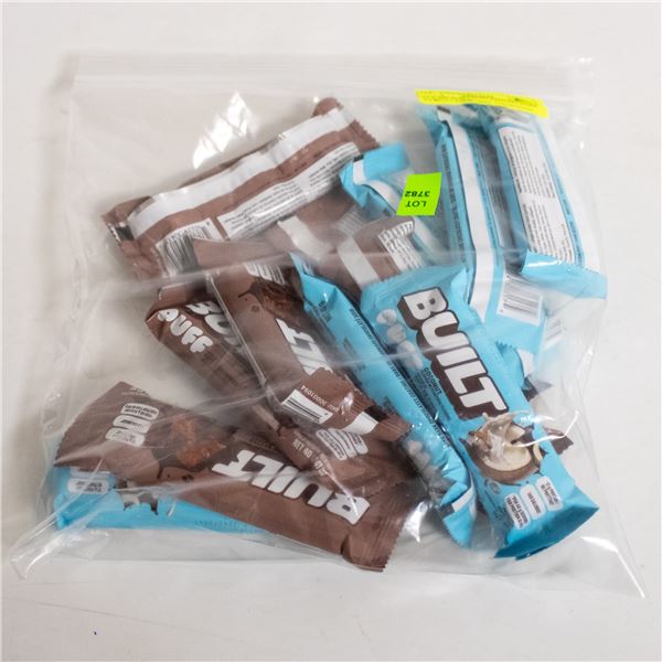 12 X 40G BUILT PUFF PROTEIN BARS VARIETY PACK