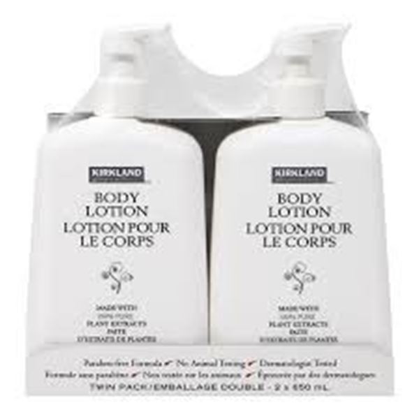 2 X 650ML KIRKLAND BODY LOTION
