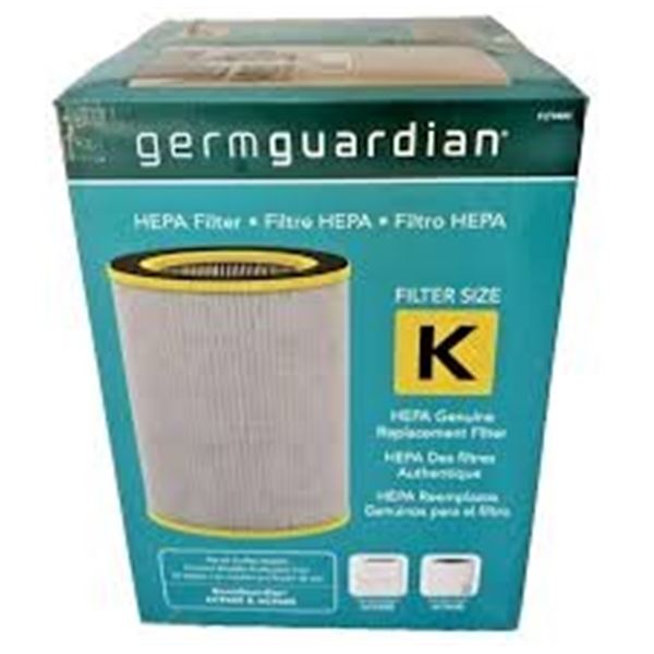 NEW GERMGUARDIAN HEPA FILTER SIZE K