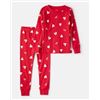 Image 1 : NEW ROOM SERVICE PJ SET RED HEARTS SMALL 2PCS