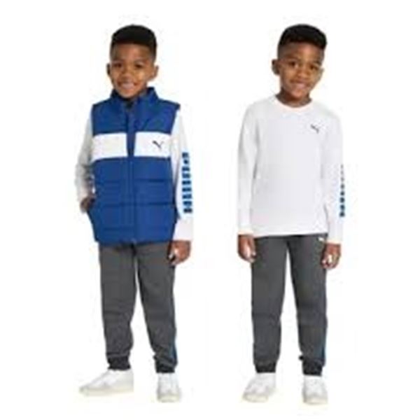 NEW 3PC PUMA KIDS VEST SMALL