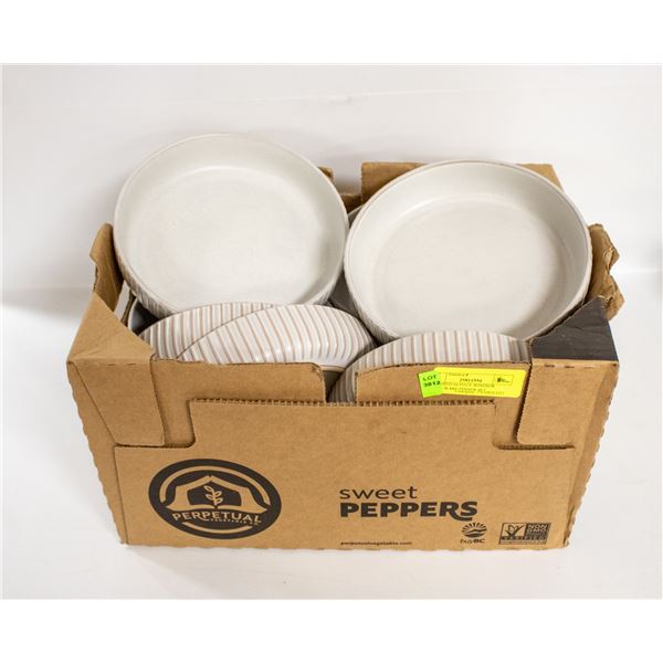 REBOXED 16 PIECE WINDSOR STONEWARE DINNER SET
