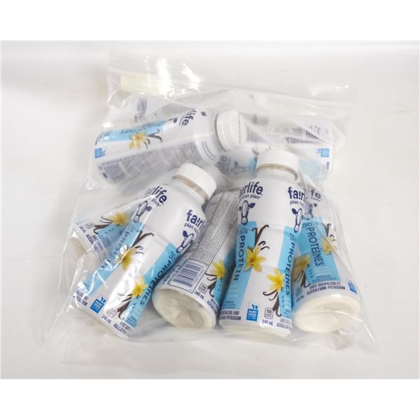 REPACKED 8 X 340ML OF FAIRLIFE PROTEIN DRINKS