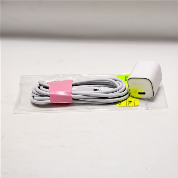 REPACKED LIGHTNING CABLE USB-C AND BLOCK