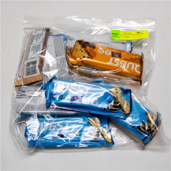REPACKED 12 X 60G QUEST PROTEIN BARS VALUE PACK