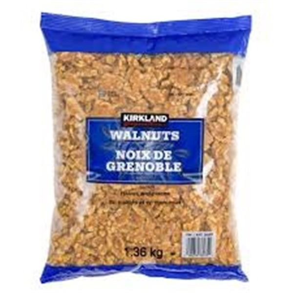 1.36KG BAG OF KIRKLAND WALNUTS