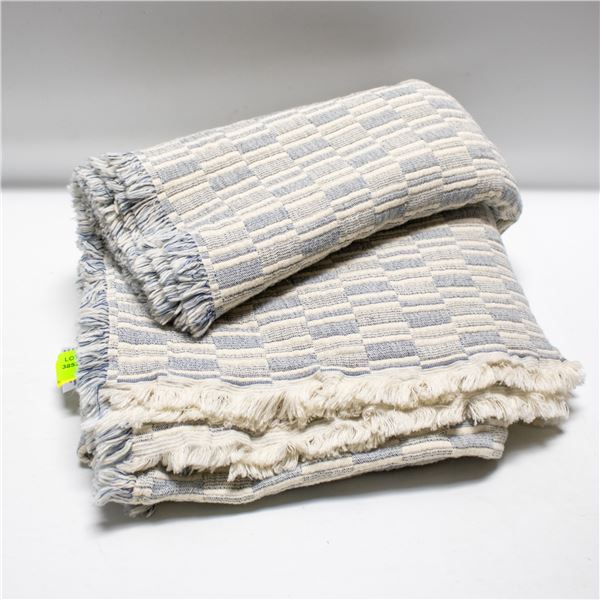 NEW LIFE COMFORT JACQUARD THROW BLANKET