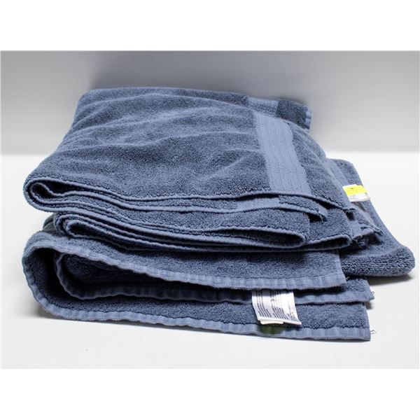 SERENE HOME BATH TOWEL BLUE