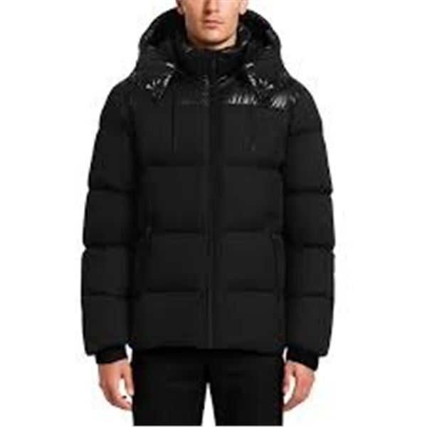 NEW ATELIER NOIR MENS PUFFER JACKET LARGE