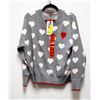 Image 1 : NEW SCOTCH & SODA CREWNECK HEARTS GREY MEDIUM