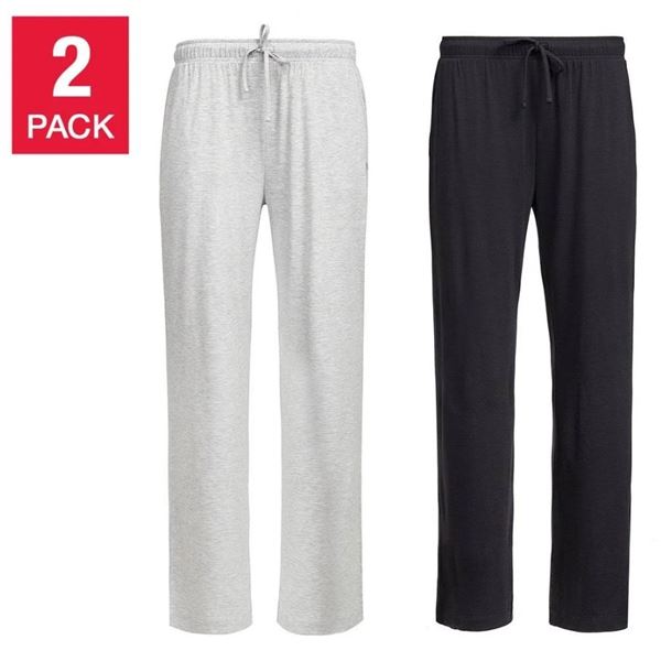 NEW NATORI 2PK LOUNGE PANTS SIZE XL GREY AND BLACK