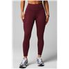Image 3 : NEW FABLETICS OASIS PURELUXE LEGGINGS BURGUNDY XS