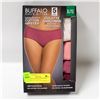 Image 1 : 4PK BUFFALO COTTON HIPSTER WOMENS CULOTTE XL