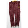 Image 1 : NEW BUFFALO DAVID BITTON BURGUNDY CARGO PANTS SZ L