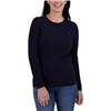 Image 1 : NEW LOFT WOMENS FINE KNIT SWEATER LARGE NAVY