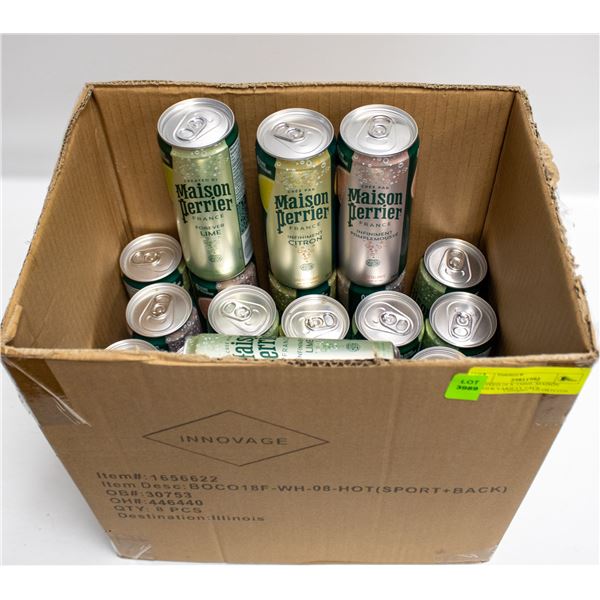 REBOXED 24 X 330ML MAISON PERRIER VARIETY PACK