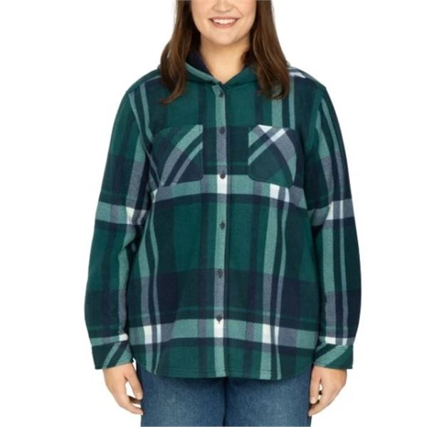 NEW REALTREE FLEECE PLAID JACKET SIZE LARGE