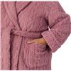 Image 2 : NEW ROOM SERVICE WOMEN'S CABLE TEXTURE PLUSH ROBE