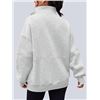 Image 3 : NEW DANSKIN HALF ZIP PULLOVER OVERSIZED FLEECE