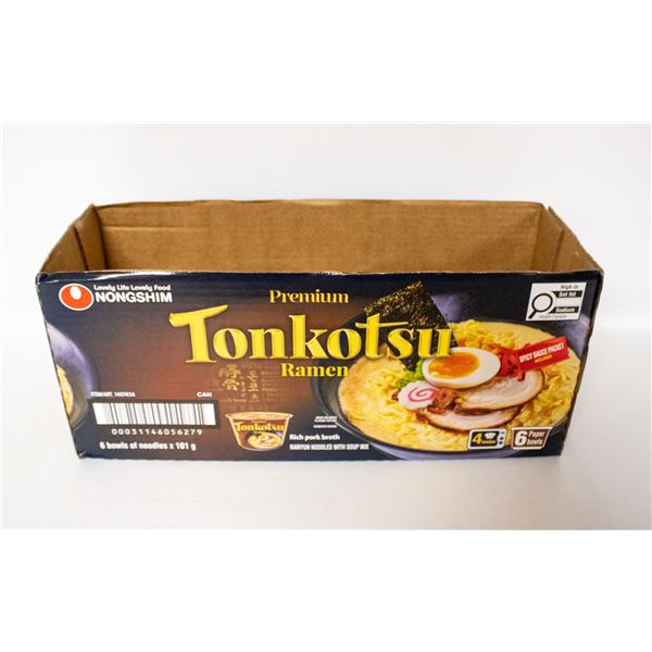 3 X 101G TONKOTUS RAMEN RICH PORK FLAVOUR BOWLS