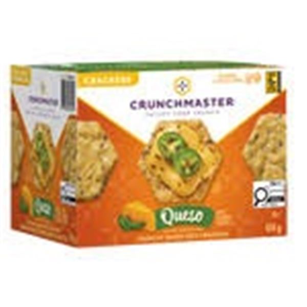 454G QUESO CRUNCHMASTER RICE CRACKERS