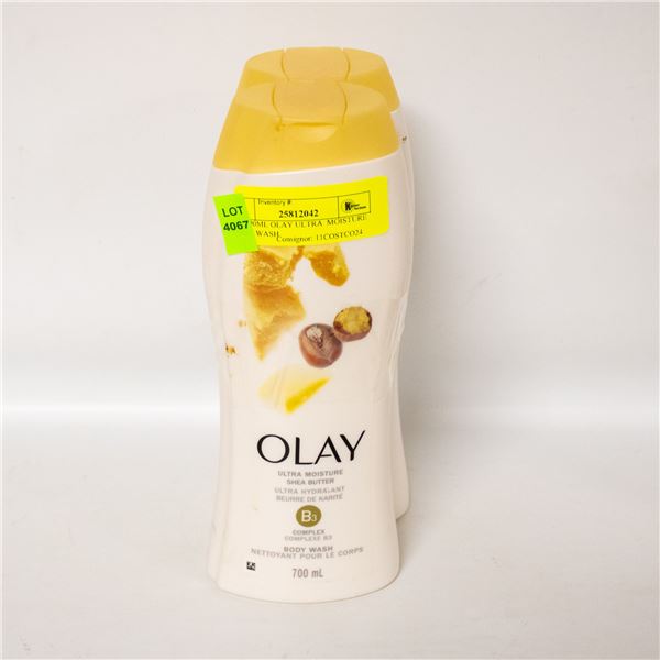 2 X 700ML OLAY ULTRA  MOISTURE BODY WASH