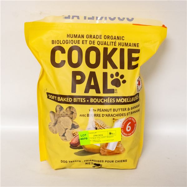 BAG OF COOKIE PAL SOFT BAKED BITES DOG TREATS
