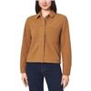 Image 1 : NEW MONDETTA WOMENS CROPPED JACKET BROWN XS