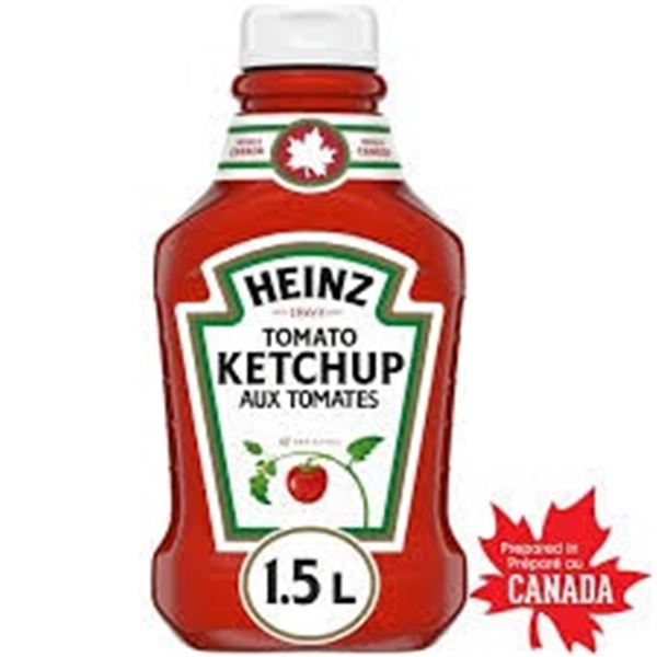 1.5L OF HEINZ TOMATO KETCHUP