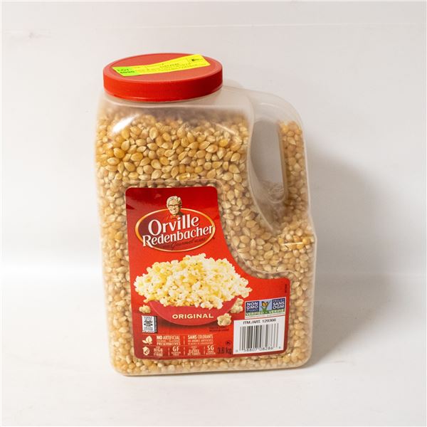 NEW W BOX 3.6KG ORVILLE ORIGINAL POPCORN KERNELS