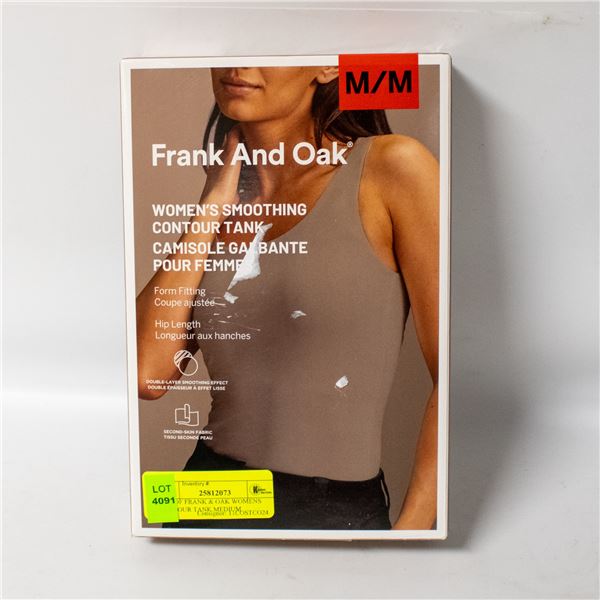 2 PK OF FRANK & OAK WOMENS CONTOUR TANK MEDIUM