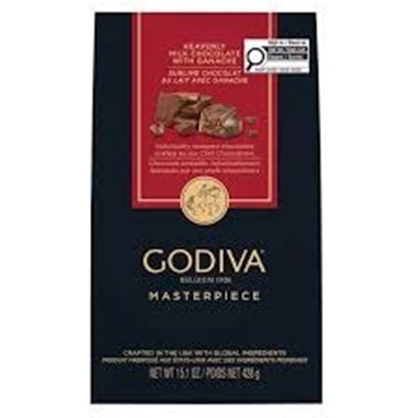 428G GODIVA MASTERPIECE MILK CHOCOLATE